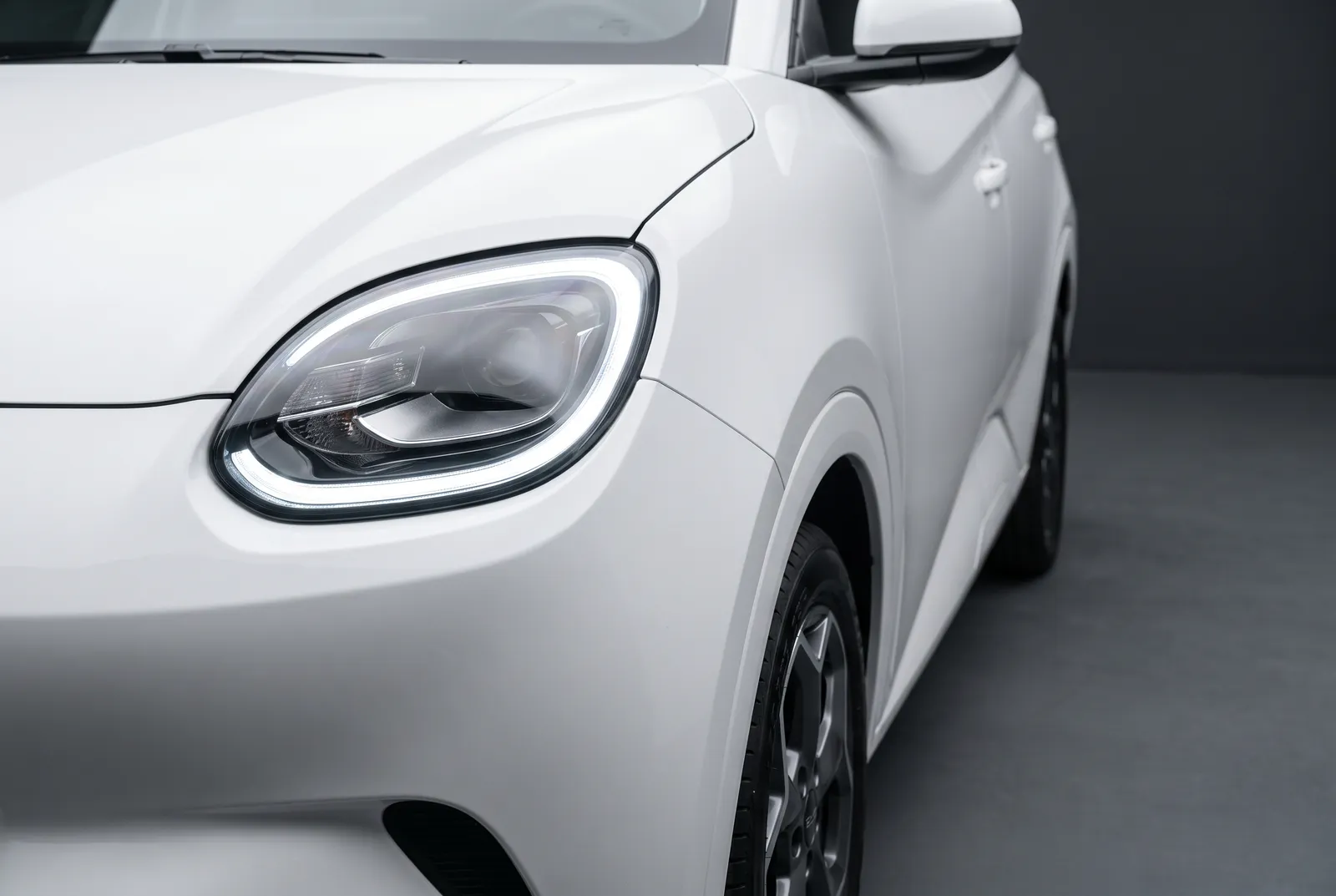 Detail van een BYD Dolphin